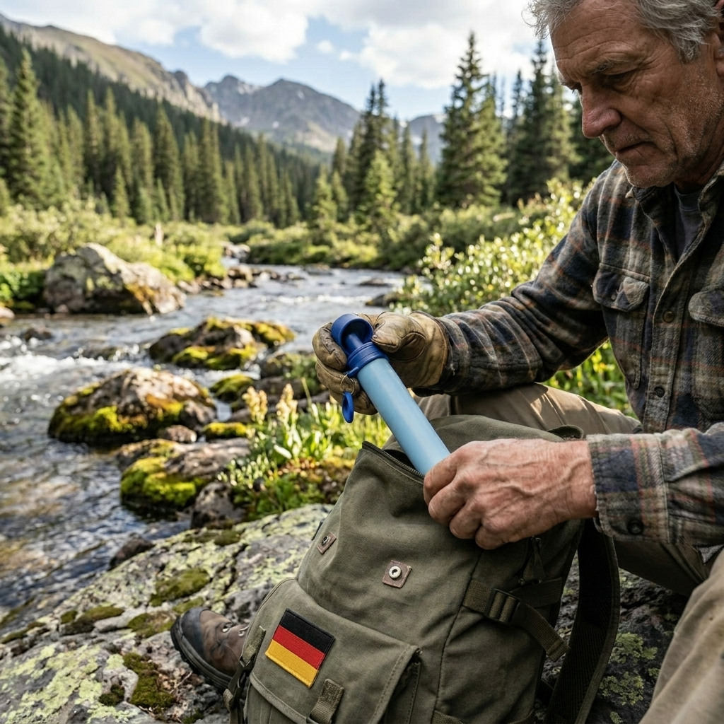 HYDRO-X1 Notfall Wasserfilter (1.500 Liter)